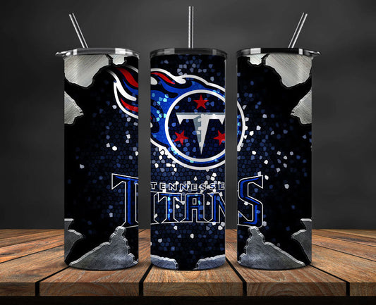 Tennessee Titans Tumbler 20oz ,Titans Logo Tumbler 20oz ,  NFL Football 20oz LUH -127