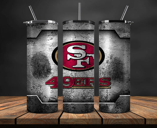 San Francisco 49ers Tumbler, 49ers Logo Tumbler 20oz ,NFL Season 2023 LUF- 128