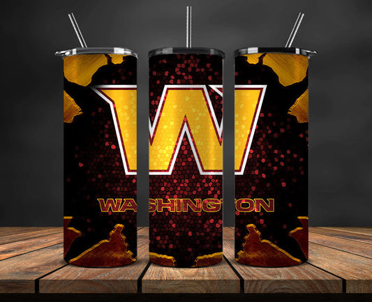 Washington Commanders Tumbler 20oz ,Washington Logo Tumbler 20oz ,  NFL Football 20oz LUH -128