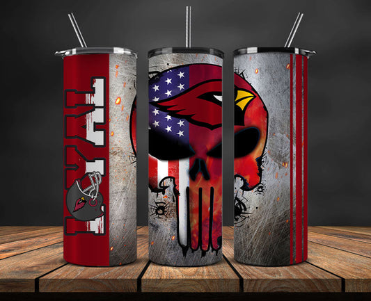 Arizona Cardinals Loyal Tumbler 20oz , NFL Football 20oz LUH -129