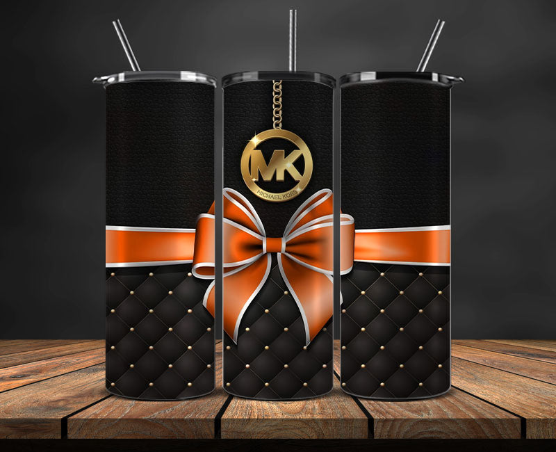 MK Tumbler Wrap, MK Tumbler Png, MK Logo , Luxury Tumbler Wraps, Logo Fashion  Design 12