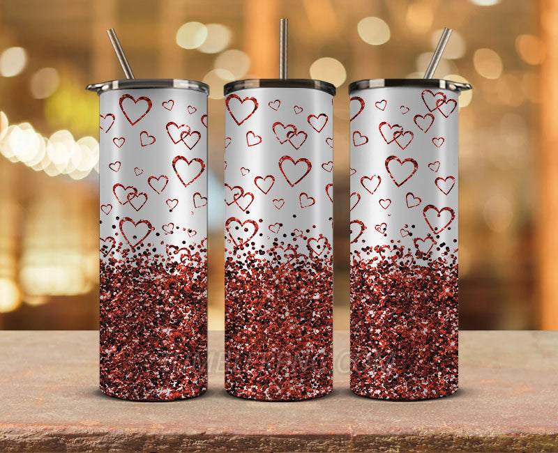 Valentine Tumbler PNG, Valentines Day Tumbler Wrap PNG , Valentine Tumbler 12