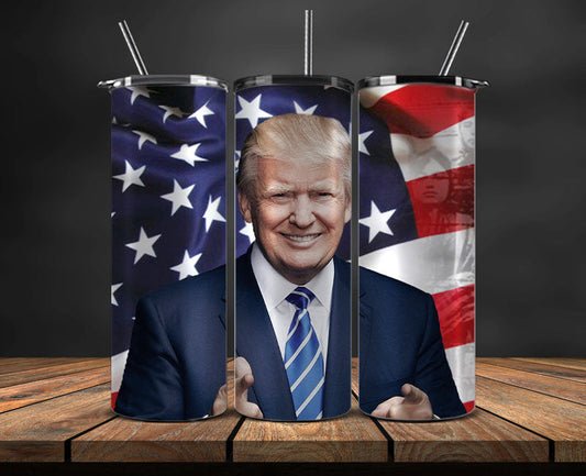 Donald Trump 2024 Tumbler Wrap,Trump 2024 ,Presidential Election 2024 ,Race To The White House 12