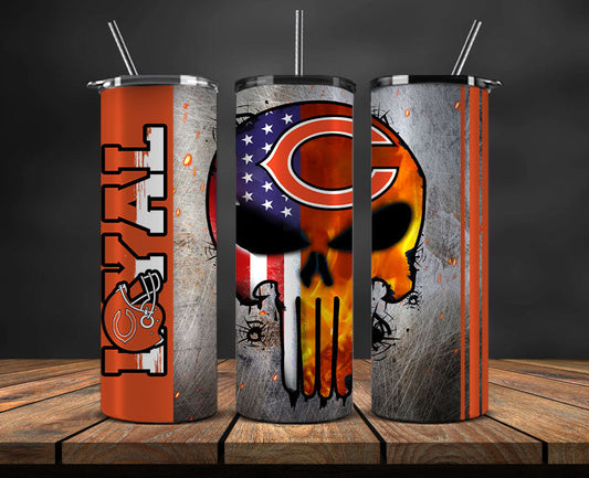 Chicago Bears Haters Be Gone Tumbler 20oz, NFL Football 20oz LUH -132