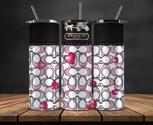 Coach  Tumbler Wrap, Coach Tumbler Png, Coach Logo, Luxury Tumbler Wraps, Logo Fashion  Design 132