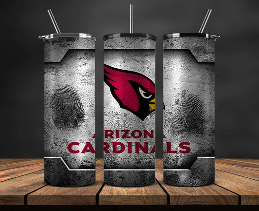 Arizona Cardinals Tumbler, Cardinals Logo Tumbler 20oz ,NFL Season 2023 LUF- 135