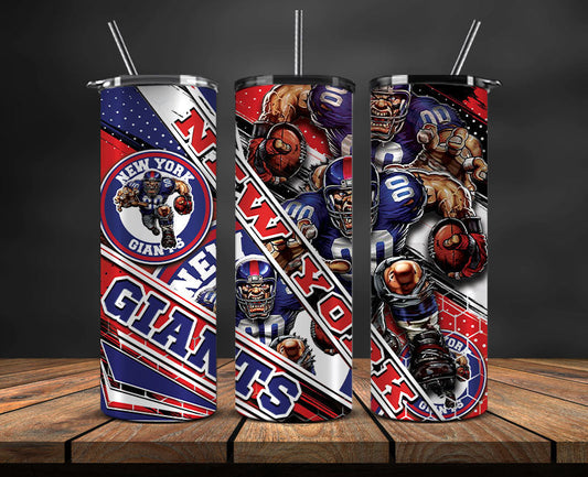 NY Giants Football Png , Football Tumbler Png , Sport Tumbler Wrap 13