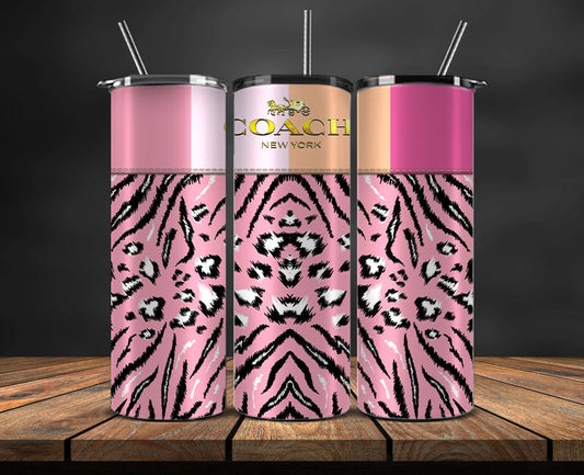 Coach  Tumbler Wrap, Coach Tumbler Png, Coach Logo, Luxury Tumbler Wraps, Logo Fashion  Design 140