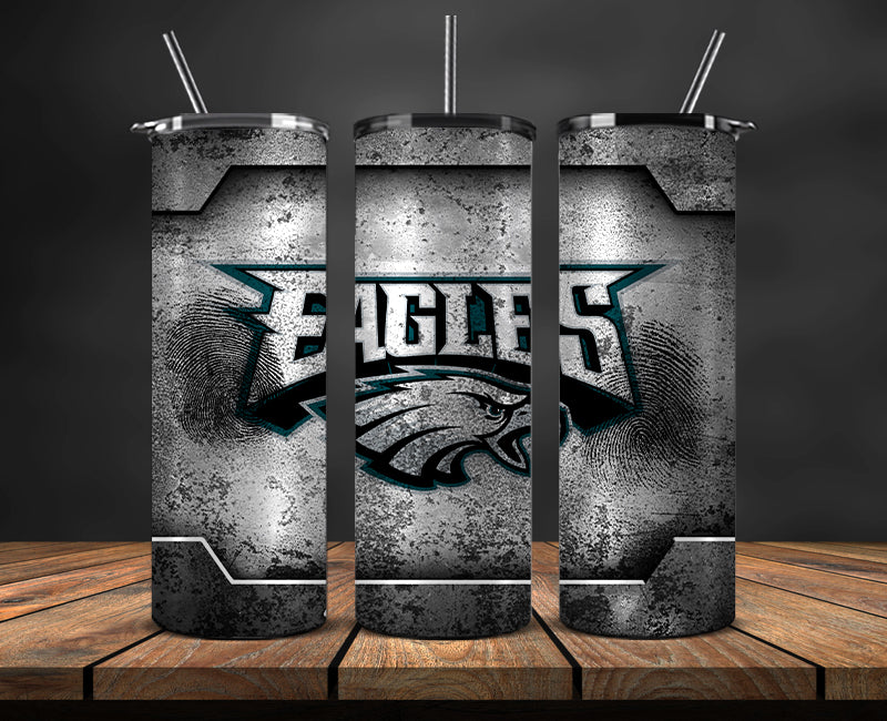 Philadelphia Eagles Tumbler, Eagles Logo Tumbler 20oz ,NFL Season 2023 LUF- 141
