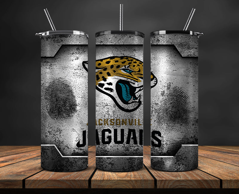 Jacksonville Jaguars Tumbler, Jaguars Logo Tumbler 20oz ,NFL Season 2023 LUF- 144