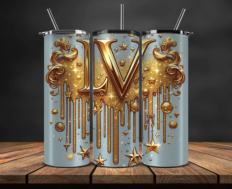 LV  Tumbler Wrap, Lv Tumbler Png, Lv Logo, Luxury Tumbler Wraps, Logo Fashion  Design 146