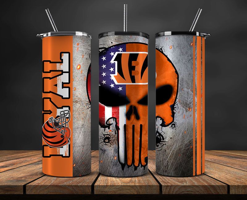 Cincinnati Bengals Loyal Tumbler 20oz , NFL Football 20oz LUH -147