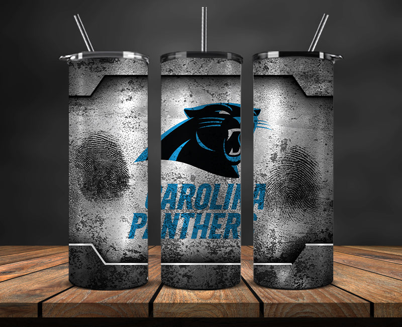 Carolina Panthers Tumbler, Panthers Logo Tumbler 20oz ,NFL Season 2023 LUF- 148