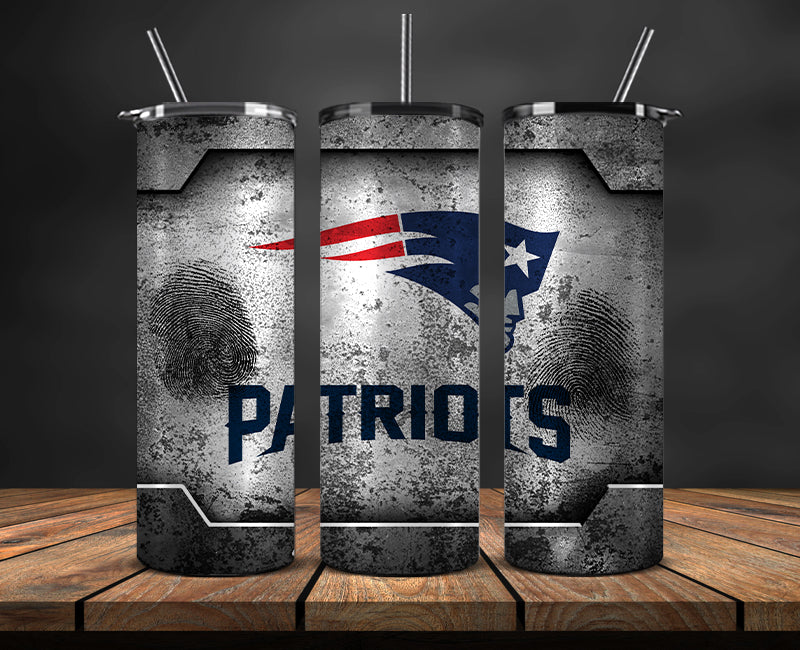 New England Patriots Tumbler, Patriots Logo Tumbler 20oz ,NFL Season 2023 LUF- 149