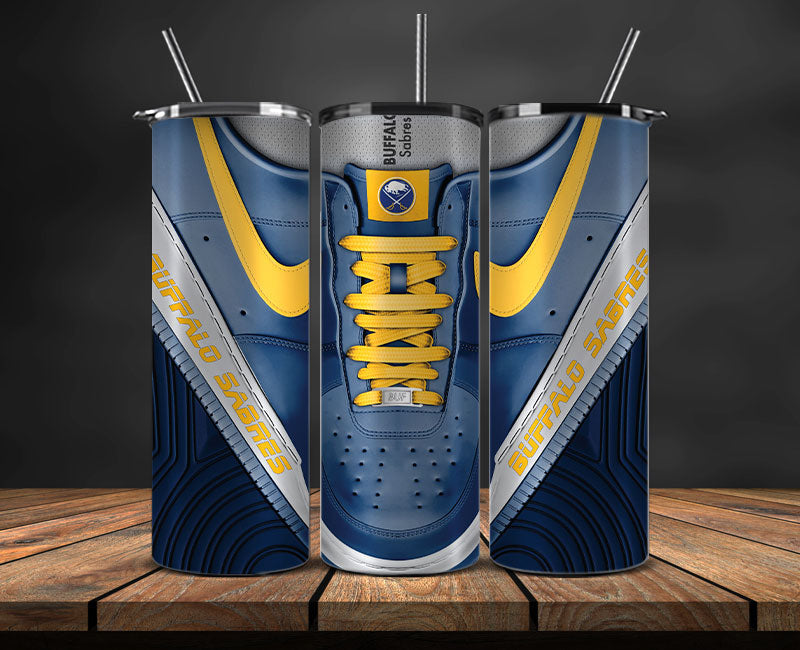 Buffalo Sabres Tumbler Wrap, NHL Sneaker Tumbler Wrap 14