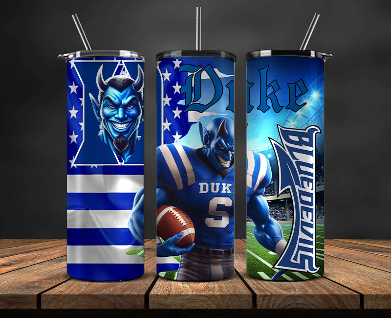 Duke Tumbler Wrap, NCAA University College Tumbler Wraps DS-14