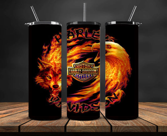 Harley Davidson Tumbler 20oz, Motor Harley Tumbler, Moto Tumbler 20oz 14
