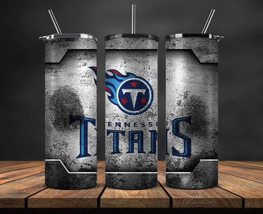 Tennessee Titans Tumbler, Titans Logo Tumbler 20oz ,NFL Season 2023 LUF- 157