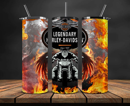 Harley Davidson Tumbler 20oz, Motor Harley Tumbler, Moto Tumbler 20oz 15