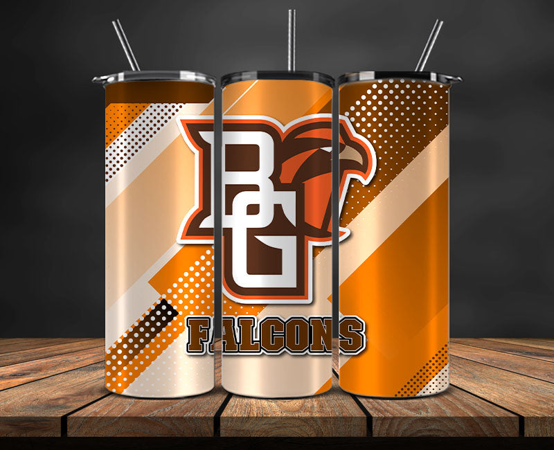 Falcon Logo 20 oz Tumbler Png ,College Football 20 Oz Tumbler Wrap 15