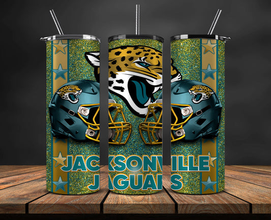 Jacksonville Jaguars Tumbler, Jaguars Tumbler 20oz ,NFL Football 20oz PUG- 15