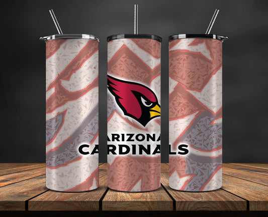 Arizona Cardinals Tumbler, Cardinals Logo Tumbler 20oz ,NFL Season 2023 LUF- 160