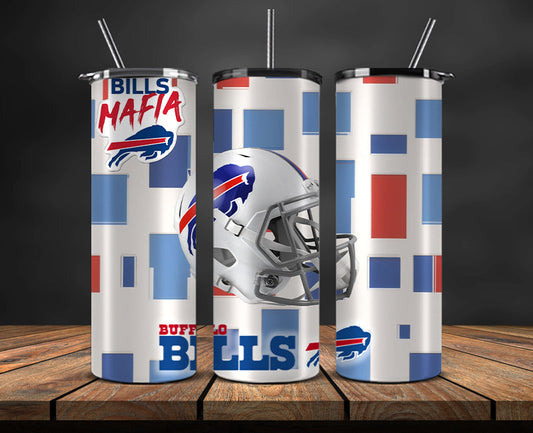 Buffalo Bills Tumbler, Bills Logo Tumbler 20oz ,NFL Season 2023 LUF- 165