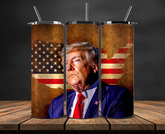 Donald Trump 2024 Tumbler Wrap,Trump 2024 ,Presidential Election 2024 ,Race To The White House 16