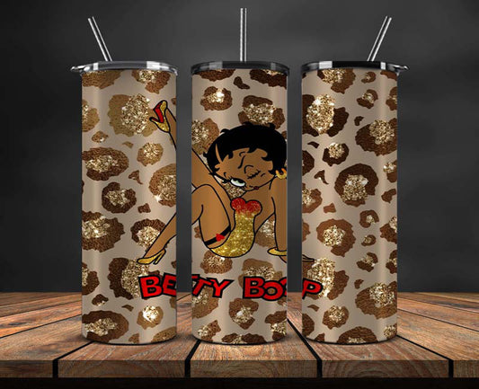 Betty Boop Skinny Tumbler Wrap, Betty Boop Tumbler Wrap ,Betty Boop Design 16