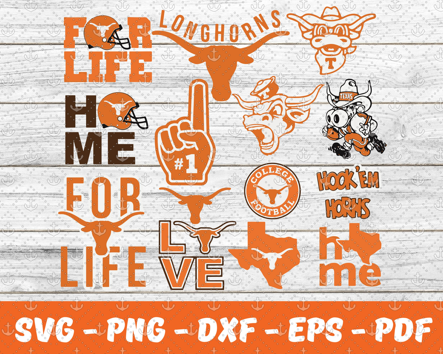 Texas LongHorns Svg,Sport Svg , Bundle N C C A Svg 16