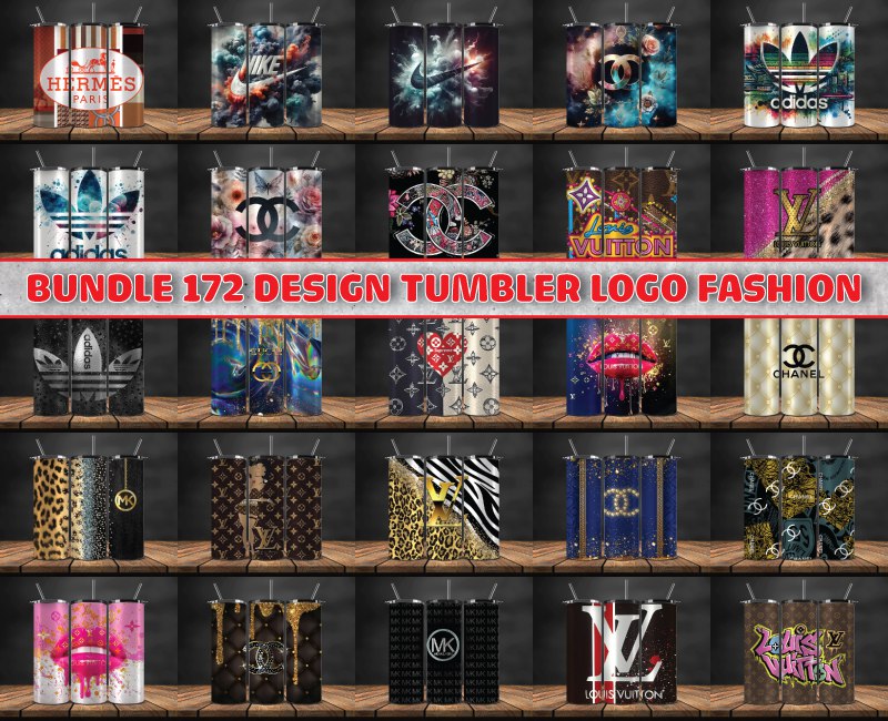 Bundle 172 Design Luxury Tumbler Wraps ,  MEGA BUNDLE 173