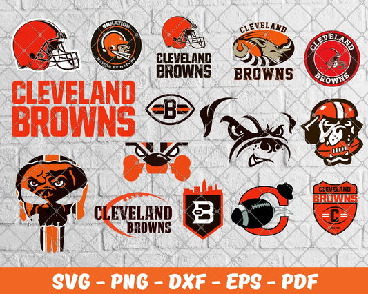 Cleveland Browns Bundle Svg, Football Svg ,Sport Svg, Sport Bundle Svg 17