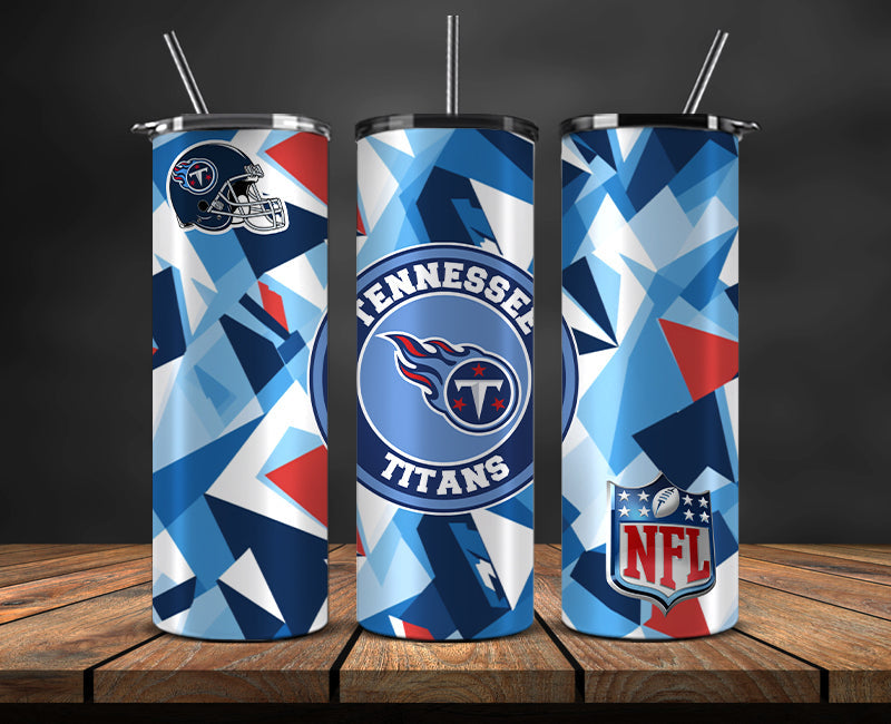 Tennessee Titans Tumbler, Titans Logo Tumbler 20oz ,NFL Season 2023 LUD- 197