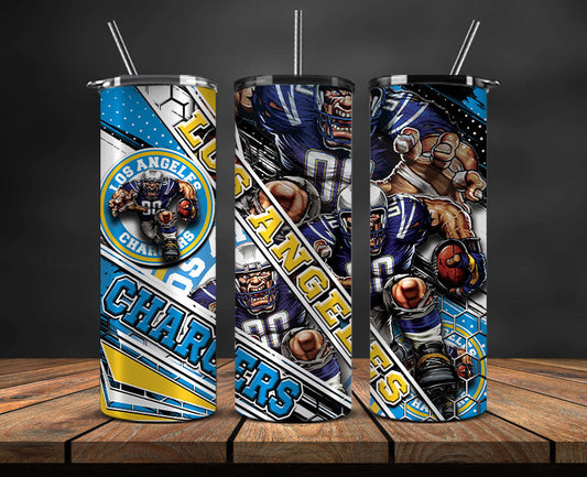 Chargers Football Png , Football Tumbler Png  , Nfl Tumbler Wrap 19