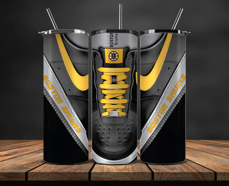 Boston Bruins Tumbler Wrap, NHL Sneaker Tumbler Wrap 19