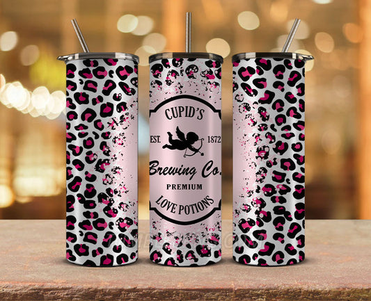 Valentine Tumbler PNG, Valentines Day Tumbler Wrap PNG , Valentine Tumbler 01