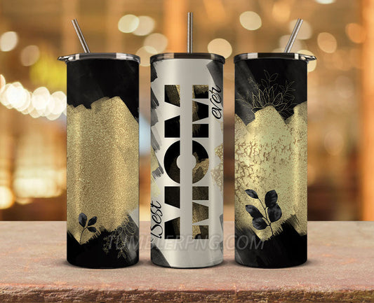 Mother's Day Tumbler Wrap Png, Mom Tumbler, Mother Tumbler,Mother's Day Skinny Tumbler 01