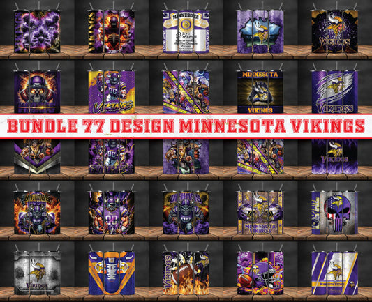 Minnesota Vikings Tumbler Wrap , Football Tumbler Png ,32 Team Sport png 21