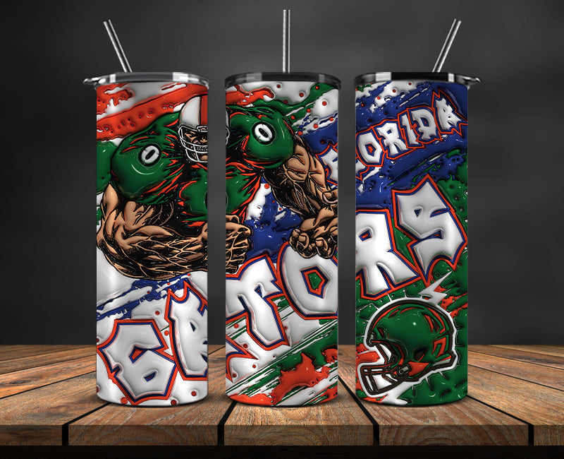 Football Mascot Colleges 3D Tumbler Skinny , Football Tumbler Png ,Nfl Png 21