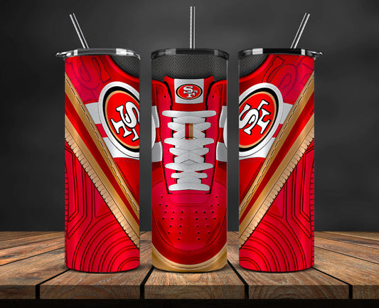 San Francisco 49ers Tumbler Wrap, NFL Sneaker Tumbler Wrap  21