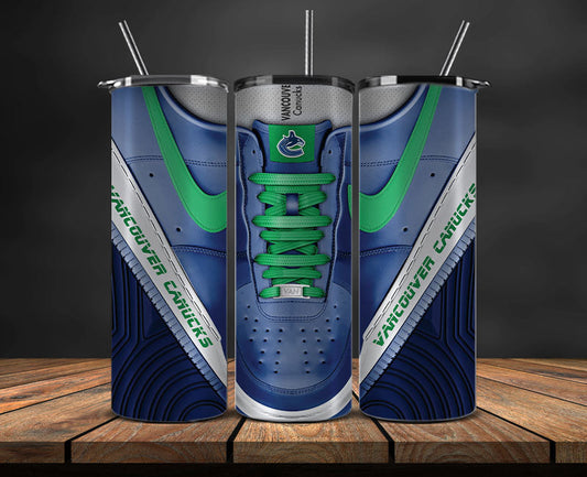 Vancouver Canucks Tumbler Wrap, NHL Sneaker Tumbler Wrap 23