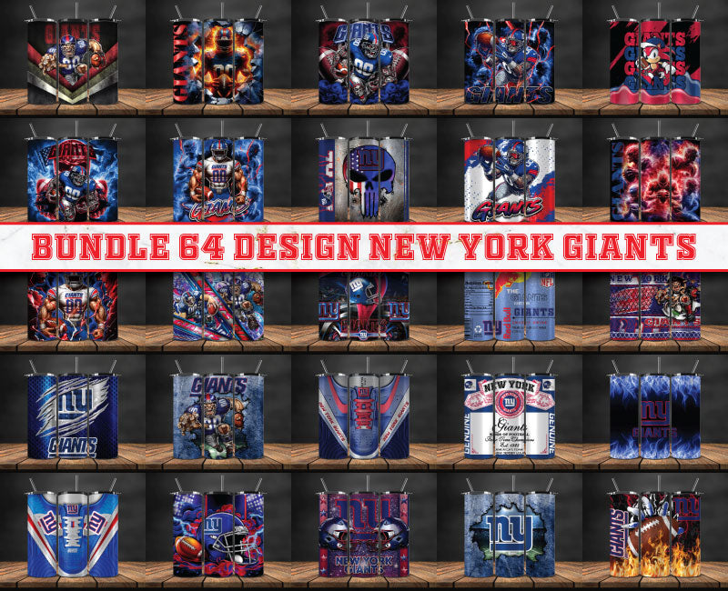 New York Giants Tumbler Wrap , Football Tumbler Png ,32 Team Sport png 24