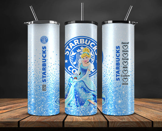 Princess Tumbler Wrap ,Princess Disney Funny Princess Tumbler Wrap , Princess Starbucks Tumbler Wrap, Disney Tumbler Wrap 24