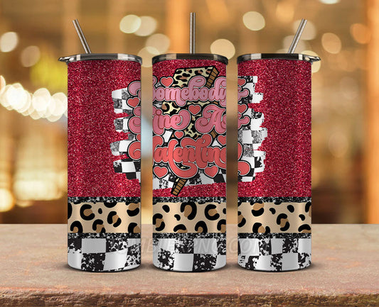 Valentine Tumbler PNG, Valentines Day Tumbler Wrap PNG , Valentine Tumbler 25