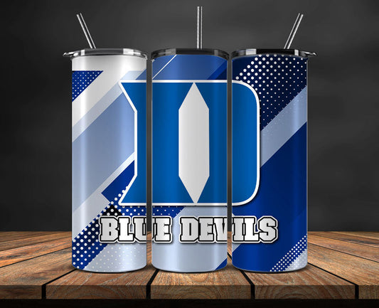 Blue Devills Logo 20 oz Tumbler Png ,College Football 20 Oz Tumbler Wrap 26