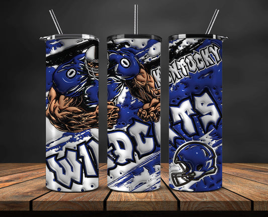 Football Mascot Colleges 3D Tumbler Skinny , Football Tumbler Png ,Nfl Png 26