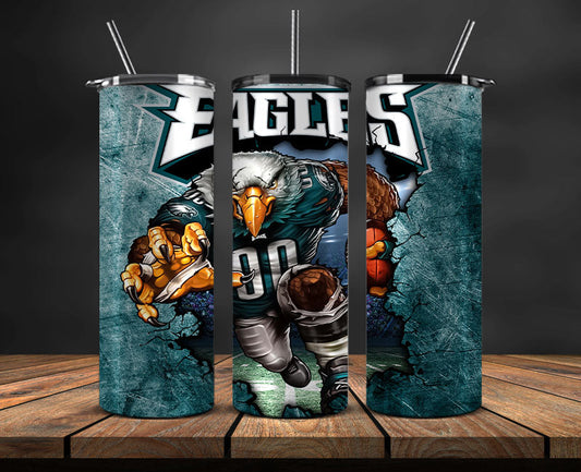 Eagles Logo Tumbler 20oz ,NFL Football 20oz LUG- 26