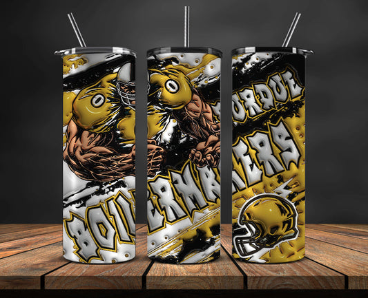 Football Mascot Colleges 3D Tumbler Skinny , Football Tumbler Png ,Nfl Png 27