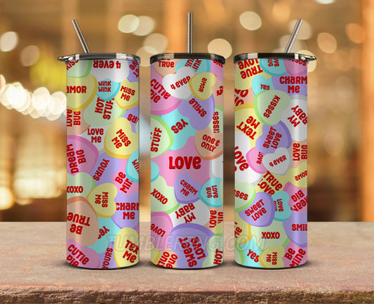 Valentine Tumbler PNG, Valentines Day Tumbler Wrap PNG , Valentine Tumbler 27