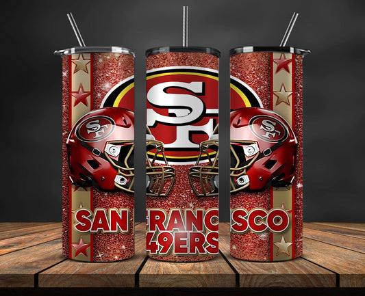 San Francisco 49ers Tumbler, 49ers Tumbler 20oz ,NFL Football 20oz PUG- 28